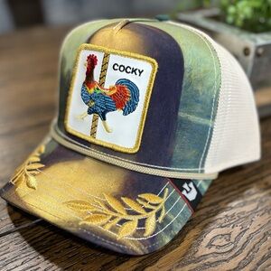 Goorin Bros. 🐓 Cocky Sicut Mentula Carousel The Farm Exclusive Trucker Hat